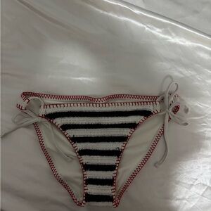Target Black and White Striped Bikini Bottom